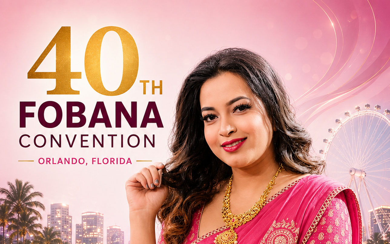 Ananna Yeasmin Ankon to Dazzle the 40th FOBANA Convention 2026: A Grand Celebration of Music, Culture, and Bangladeshi Heritage