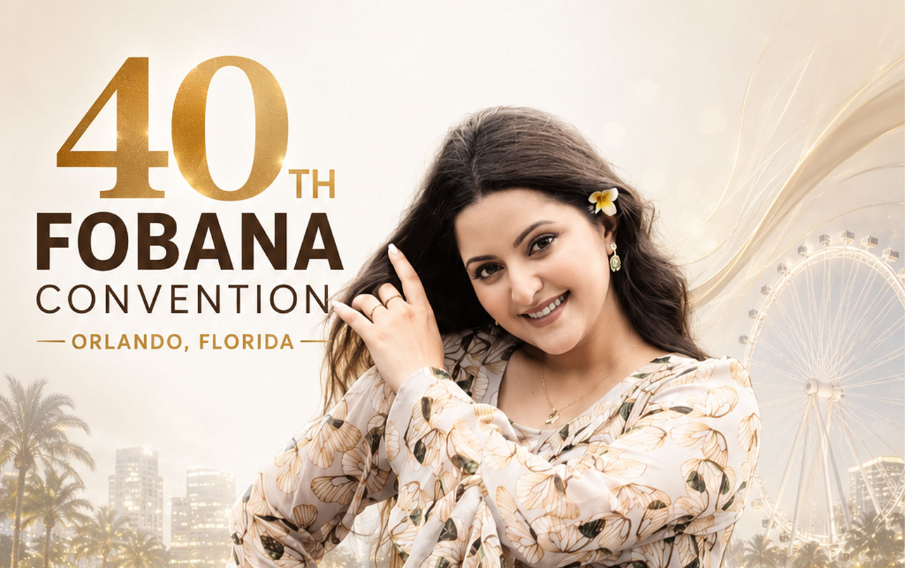 Bangladesh's Glamour Icon Pori Moni Headlines the Historic 40th FOBANA Convention 2026