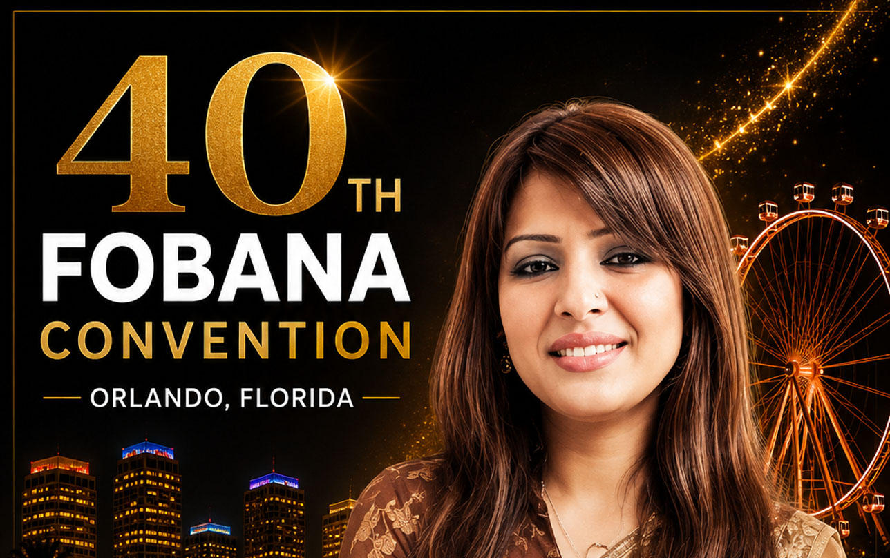 A Timeless Icon Returns: Actress Shrabastee Tinny Brings Elegance & Nostalgia to the 40th FOBANA Convention 2026