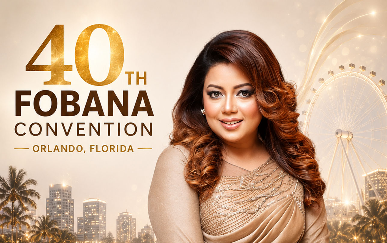 The Golden Voice Takes Center Stage: Dilshad Nahar Kona Set to Dazzle the 40th FOBANA Convention 2026 in Orlando